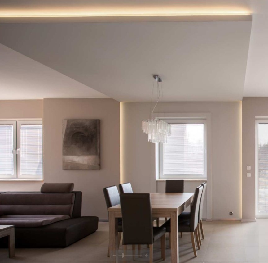 PC difuzor pro LED profil slim13 čirý